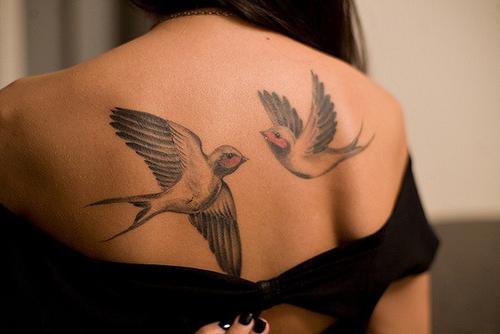 Jakie są wartości tatuażu: ptaki