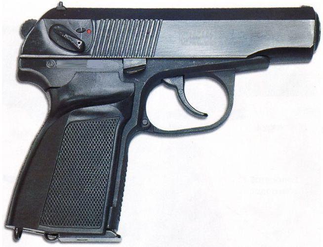 Pistolet Makarov jest pneumatyczną wersją do użytku edukacyjnego